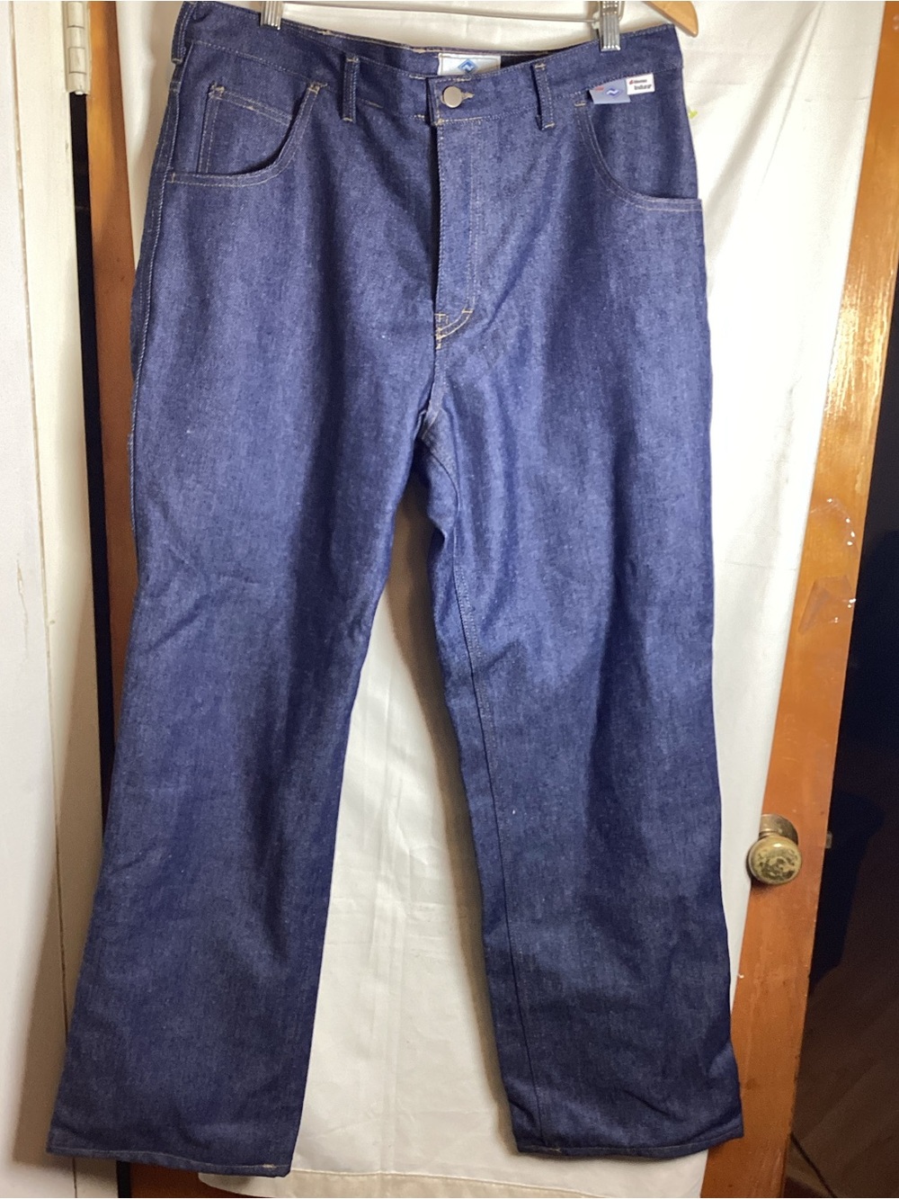 National Safety Apparel Fire resistant Fabric lined denim pants SZ 36x32 New